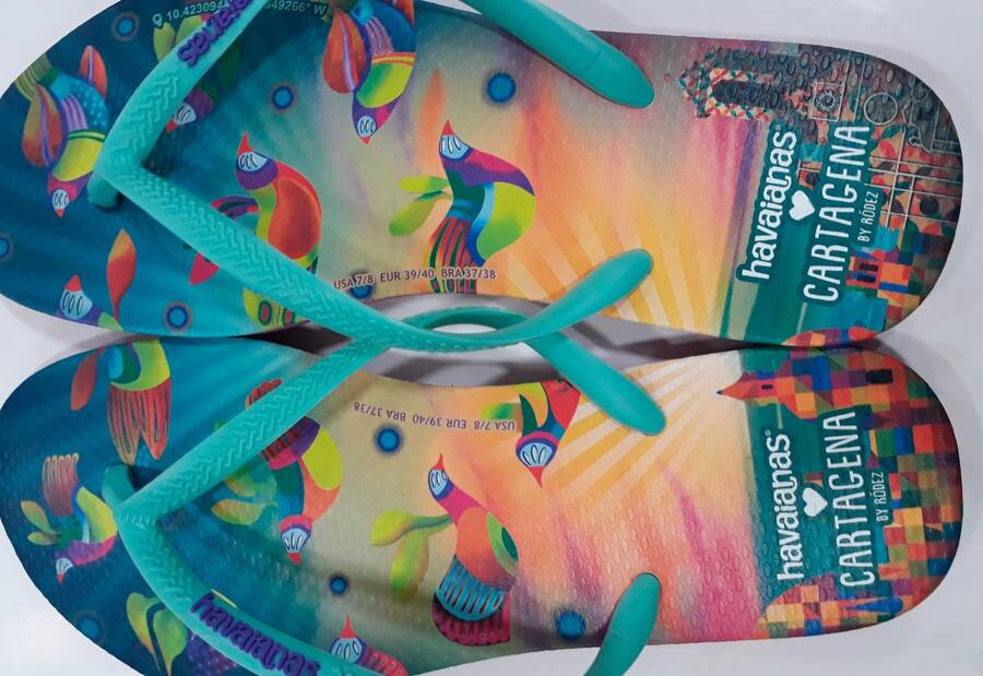 Cartagena, un mercado atractivo para sandalias playeras