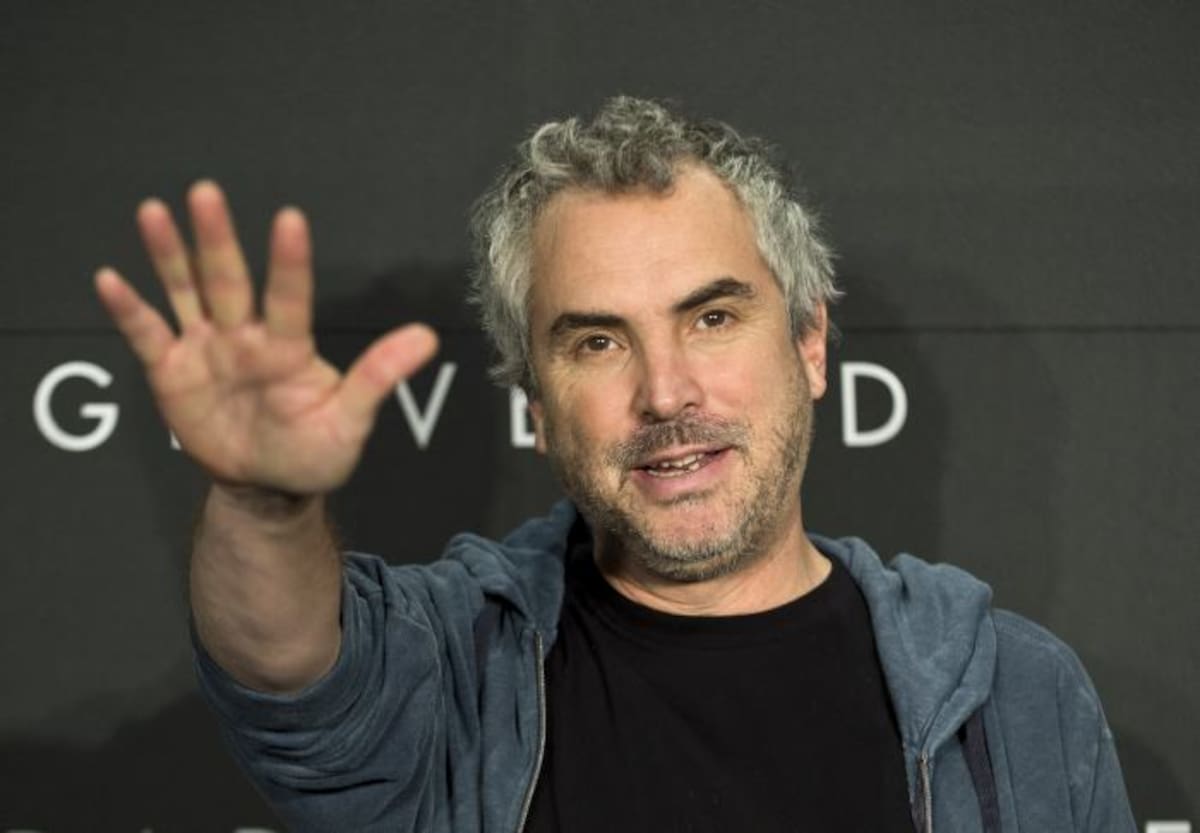 Alfonso Cuarón, director de la película "Gravedad". AFP Ronaldo Schemidt