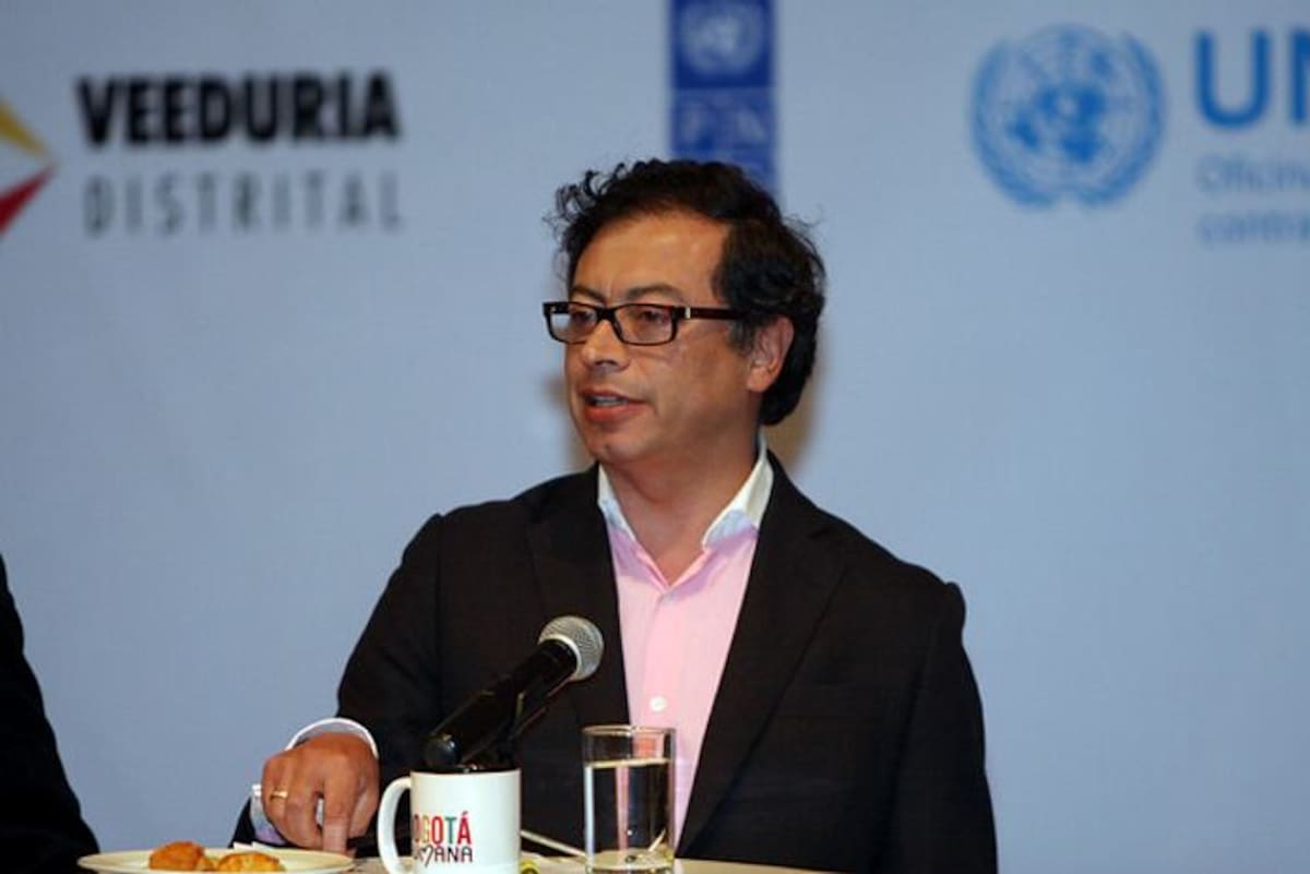 Gustavo Petro, alcalde de Bogotá. COLPRENSA