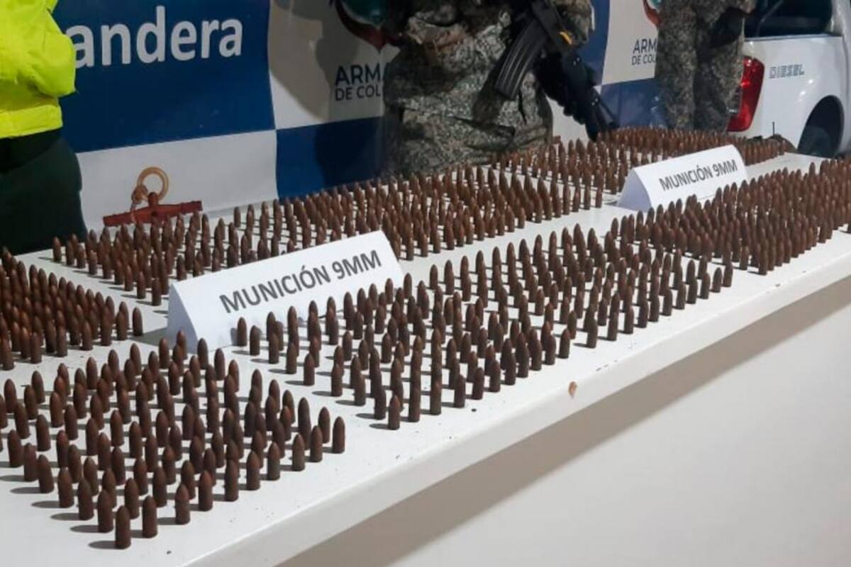 Decomisan munición que iba con destino al Clan del Golfo