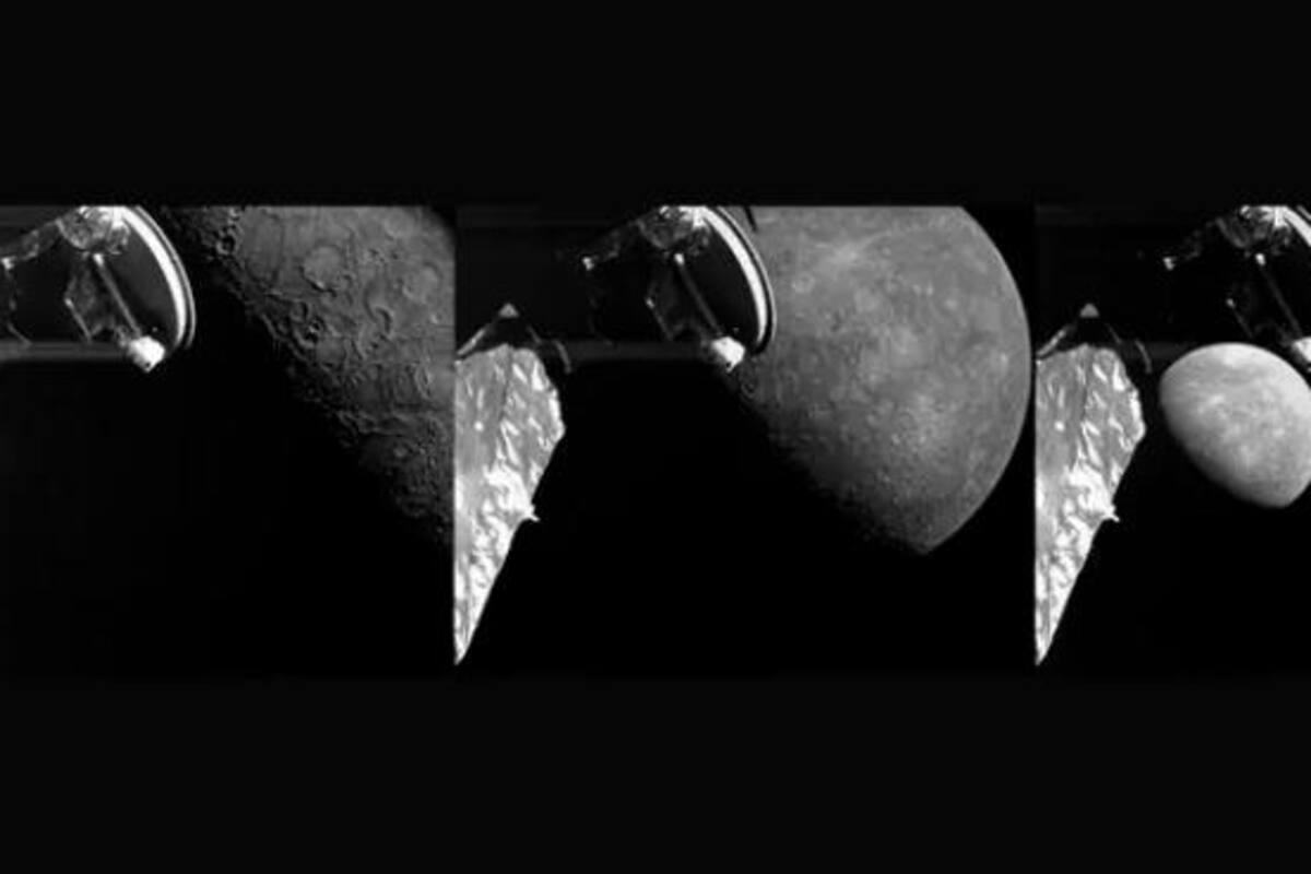 Nave toma las fotos más cercanas e inéditas de la superficie de Mercurio