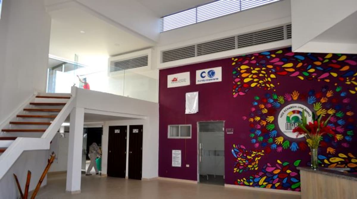 Interior de la clínica Marea CORTESÍA