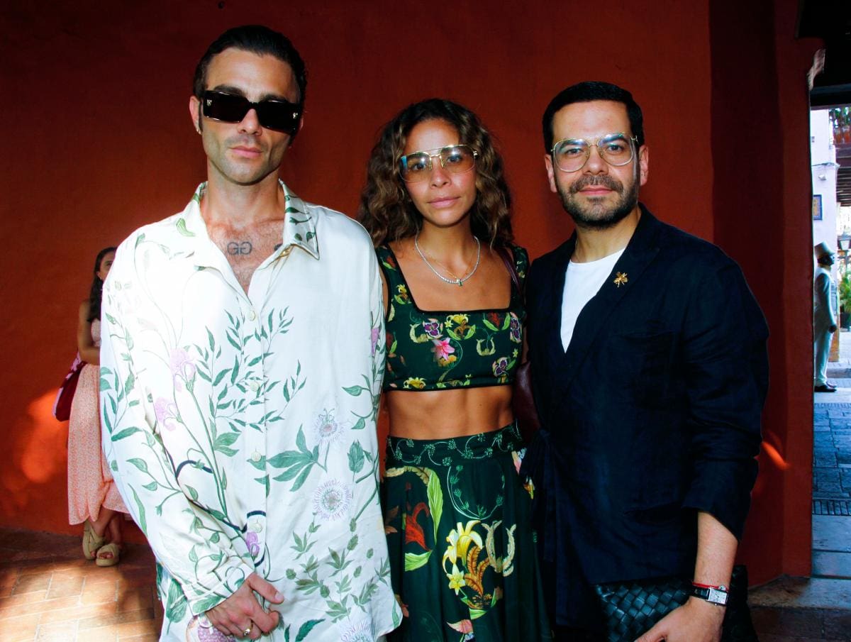 Roberto Asís, Pamela García y Juan Pablo Socarrás.
