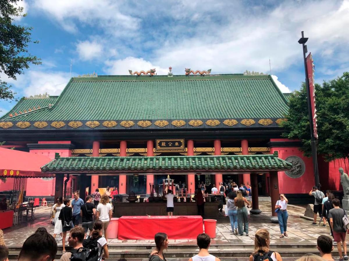 El templo de Che Kung, un santuario taoísta de Hong Kong. //Fotos: ludwing landazábal.