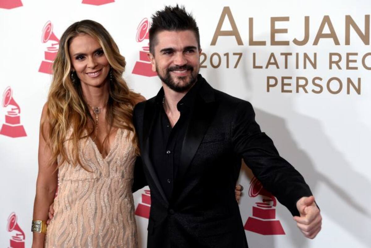Karen Martinez y Juanes.