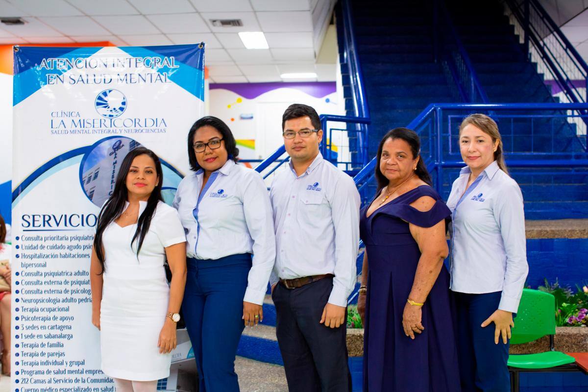 Kety Jiménez, Katya Domínguez, John Segura, Betty Padilla y Despina Mosquera.