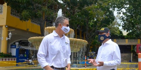 Alcaldía inspecciona los centros comerciales de Cartagena