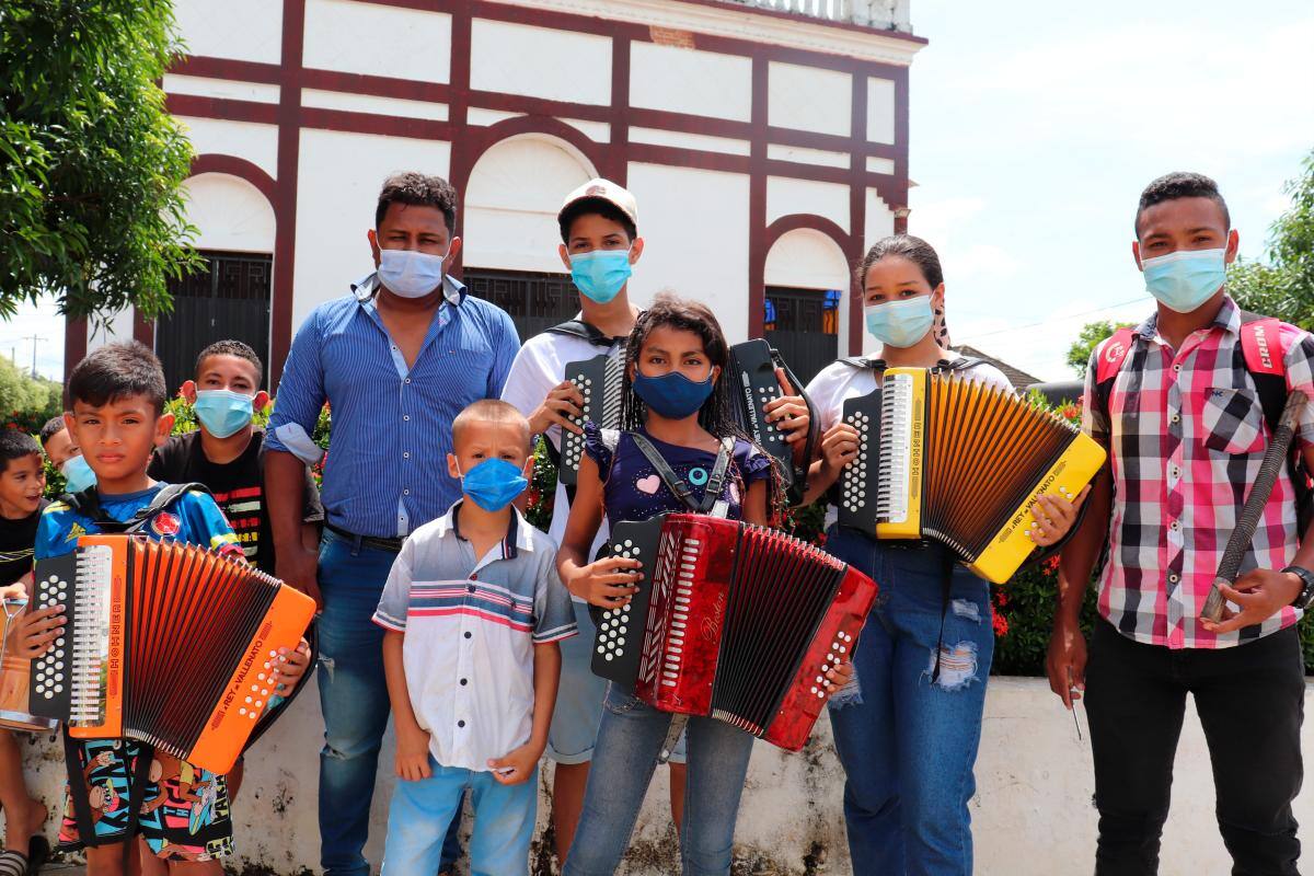 En el sur de Bolívar previenen el trabajo infantil con música