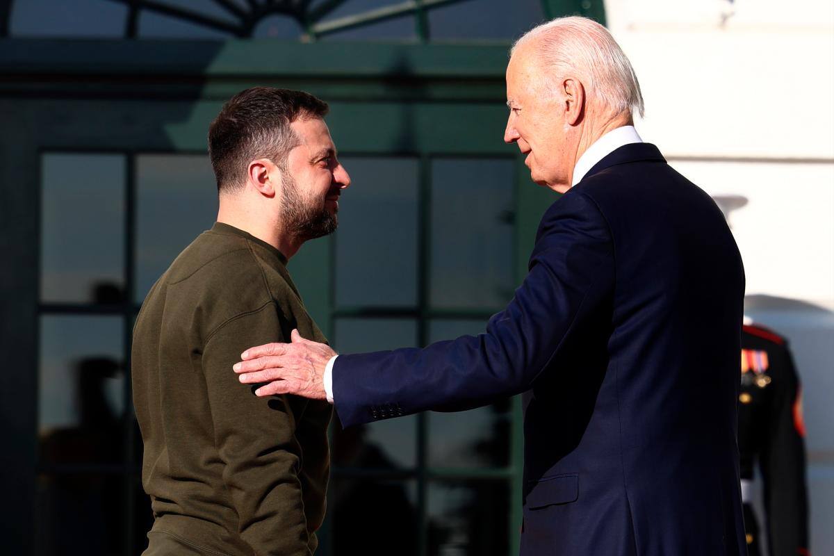 Joe Biden recibió al presidente de Ucrania, Volodímir Zelenski