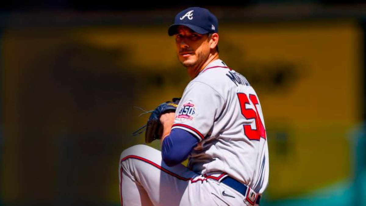 Charlie Morton estará en el montículo, por Bravos. //Twitter