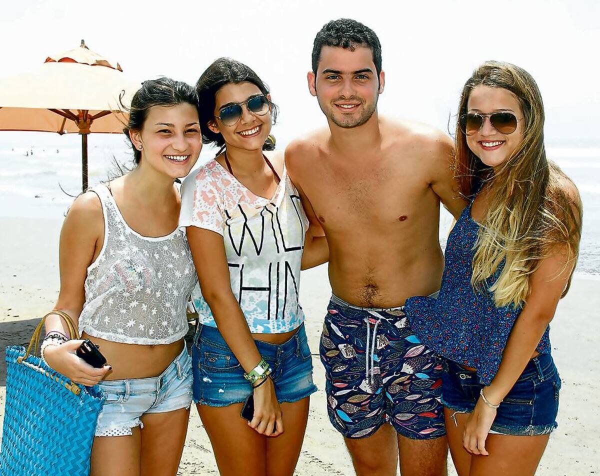 Mariana Salcedo, Lina Martínez, Bernardo Mancini y Fernanda Martínez.