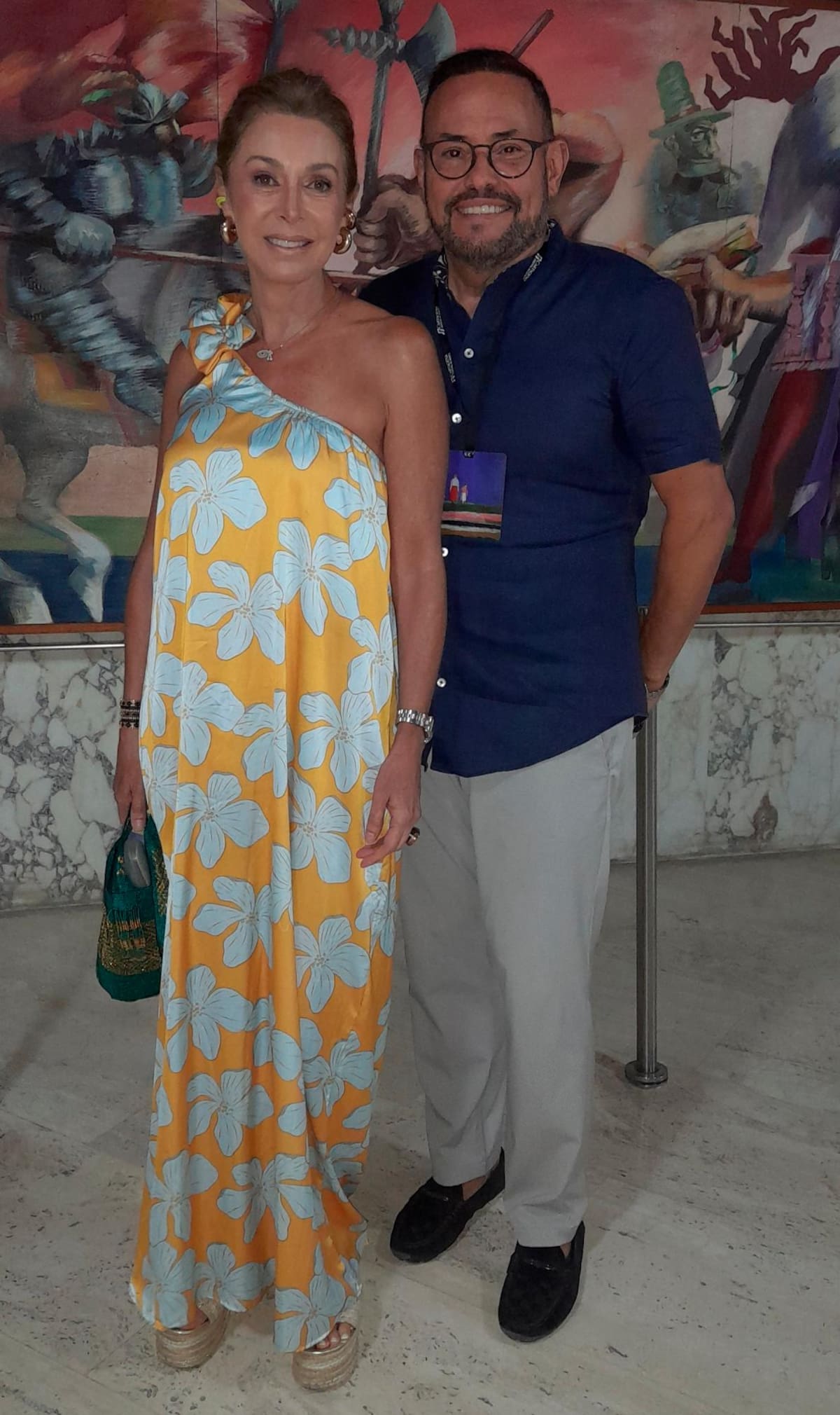 Mafe Cortés y Miguel Acevedo.