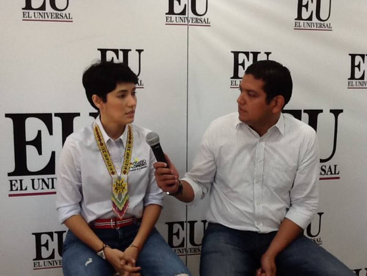 Rosario Romero, candidata a la Alcaldía de Cartagena por el partido AICO. EL UNIVERSAL