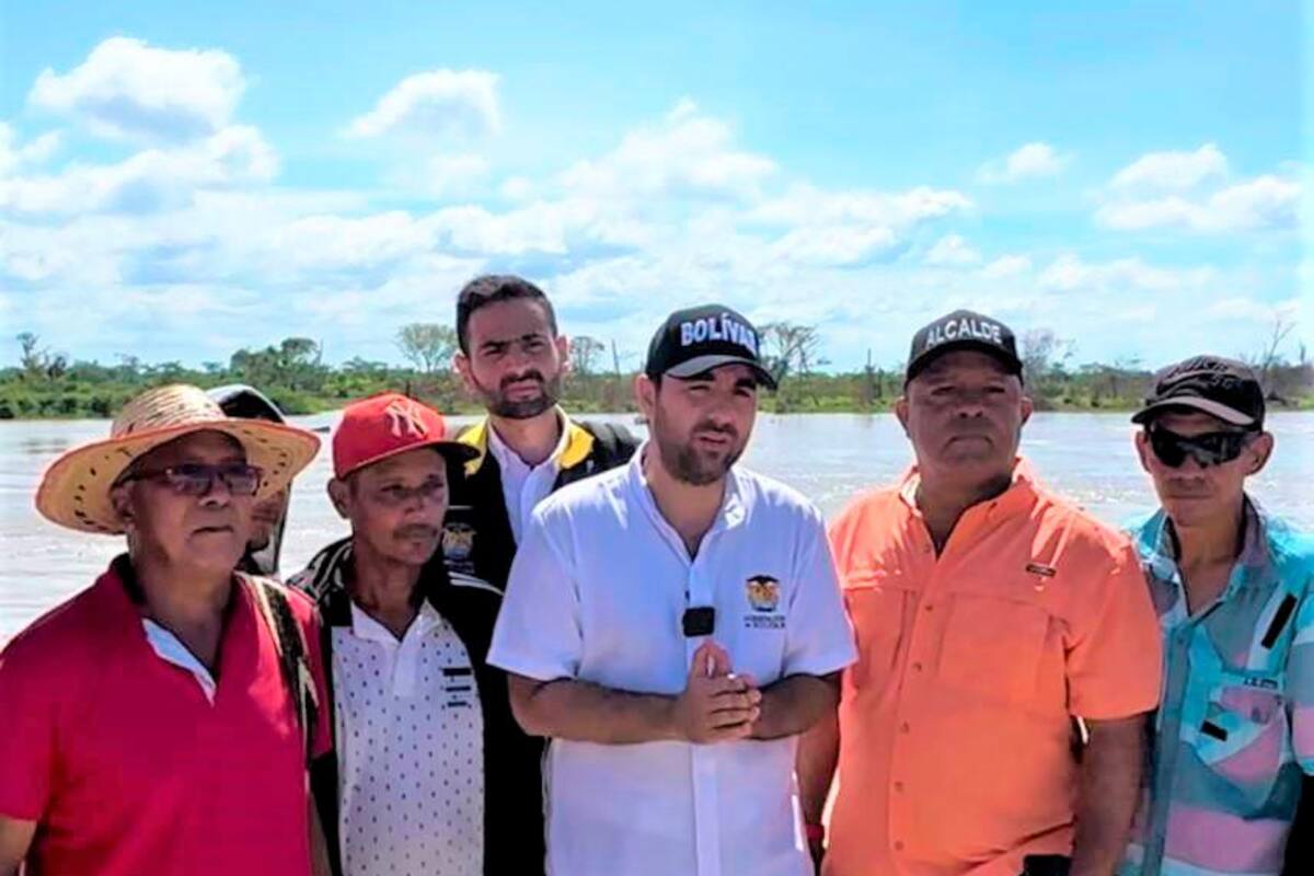 Gobernador de Bolívar presente en Caregato: “Esta emergencia la vamos a superar”