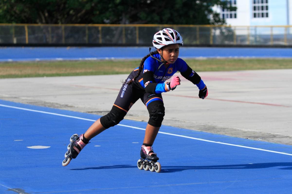 Nasly Mosquera, con gran proyección en el patinaje local