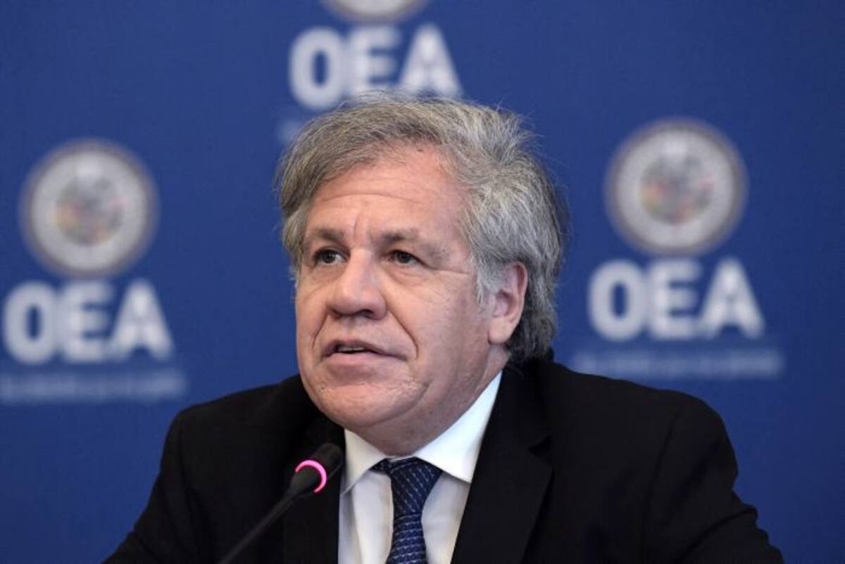 El secretario general de la Organización de los Estados Americanos (OEA), Luis Almagro. EFE