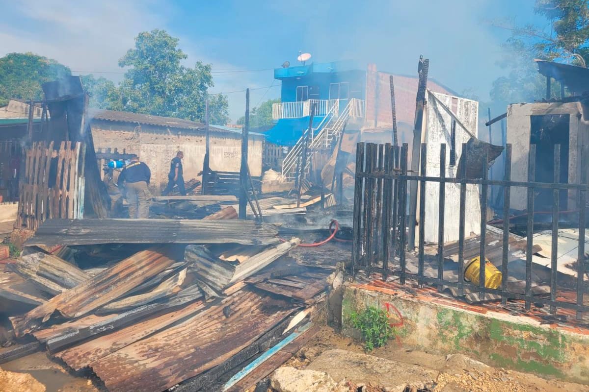 Video: Discutió con su mamá de 74 años, la agredió y le incendió la casa