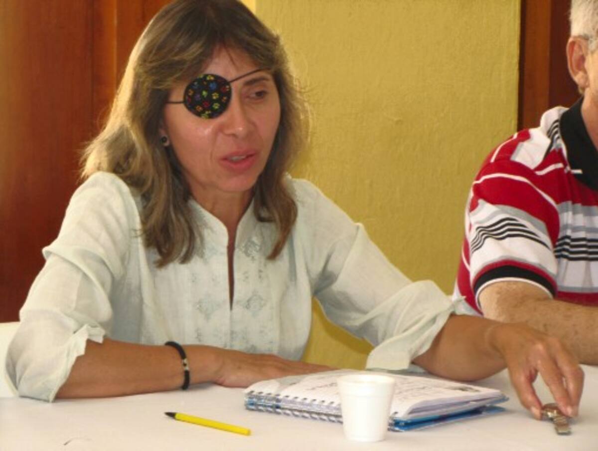 Roxana Segovia, aspirante a la Alcaldía de Cartagena. ELÍAS BARRIOS TOUS