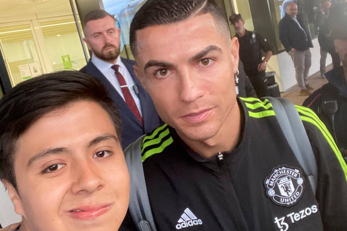 Viral: El regalo que le dio un hincha colombiano a Cristiano Ronaldo