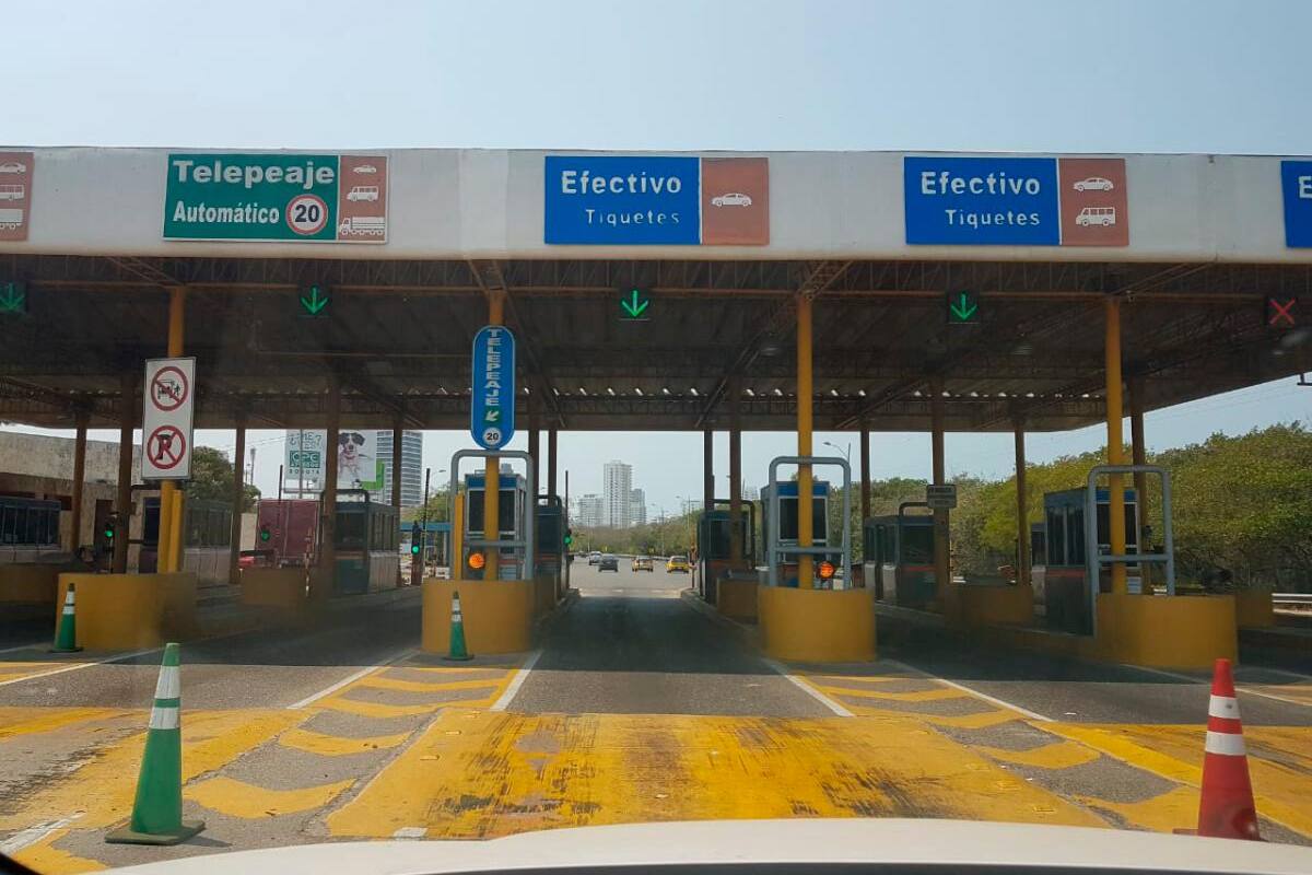 Concesión Vial suspende cobro de peajes en Cartagena