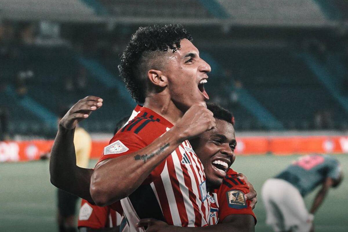 Junior ganó, goleó, gustó y obtiene liderato de la liga colombiana