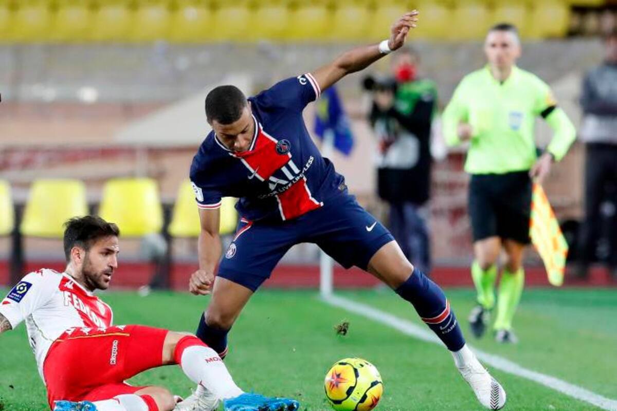 El Mónaco remontó y frenó al PSG en Francia