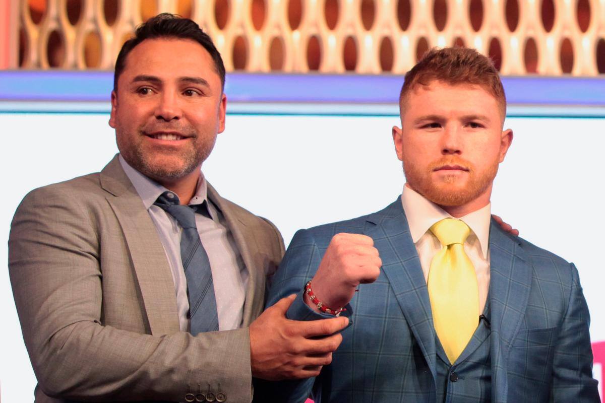 Video: ‘Canelo’ Álvarez y De la Hoya a punto de irse a los golpes