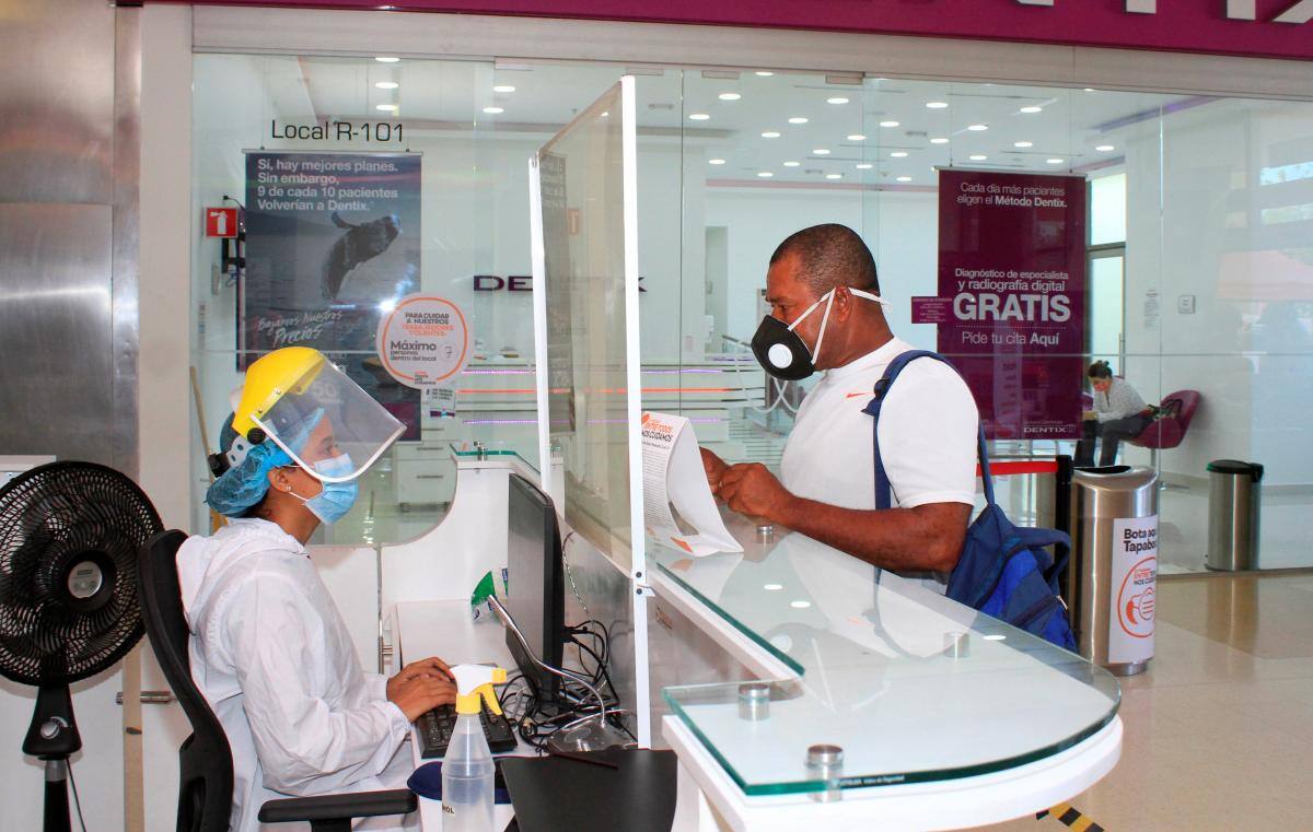 Atención en Mallplaza.//Foto: Luis Eduardo Herrán - El Universal.