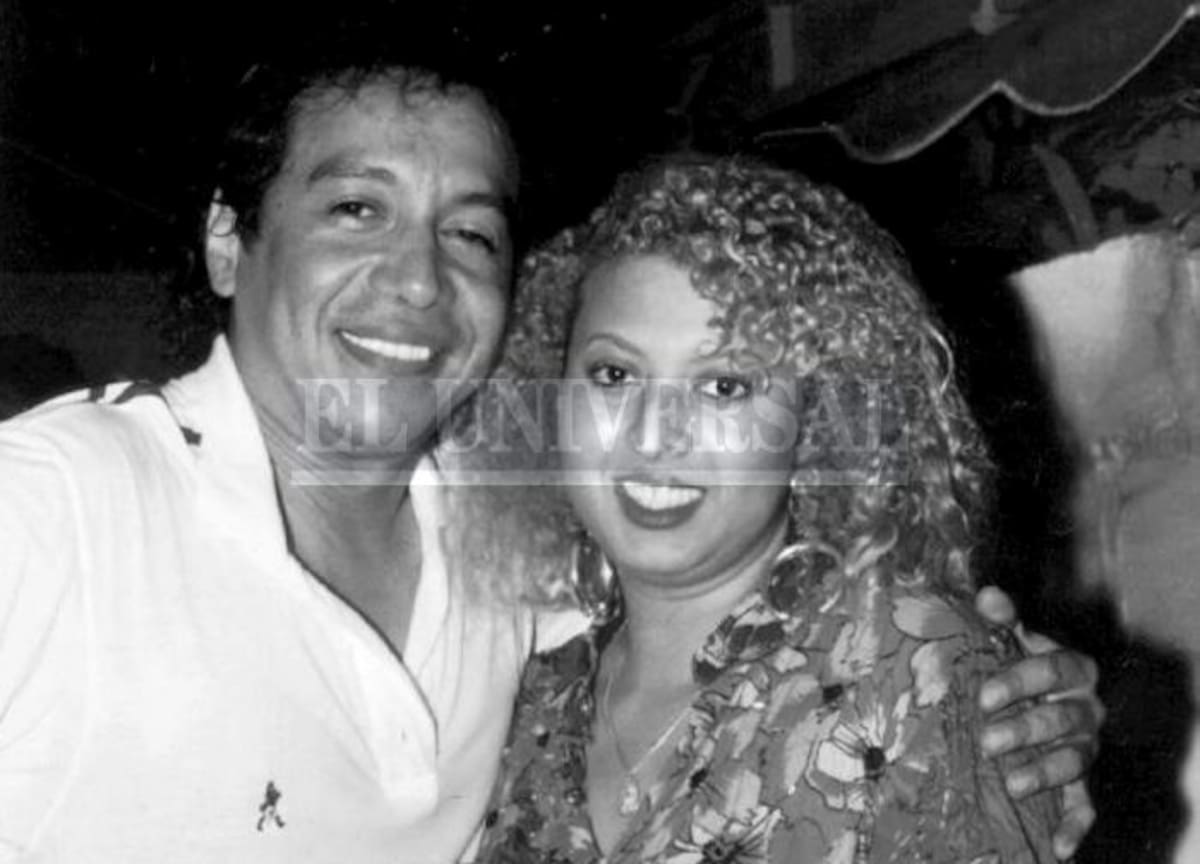 Diomedes Díaz junto a Patricia Teherán. El Universal.
