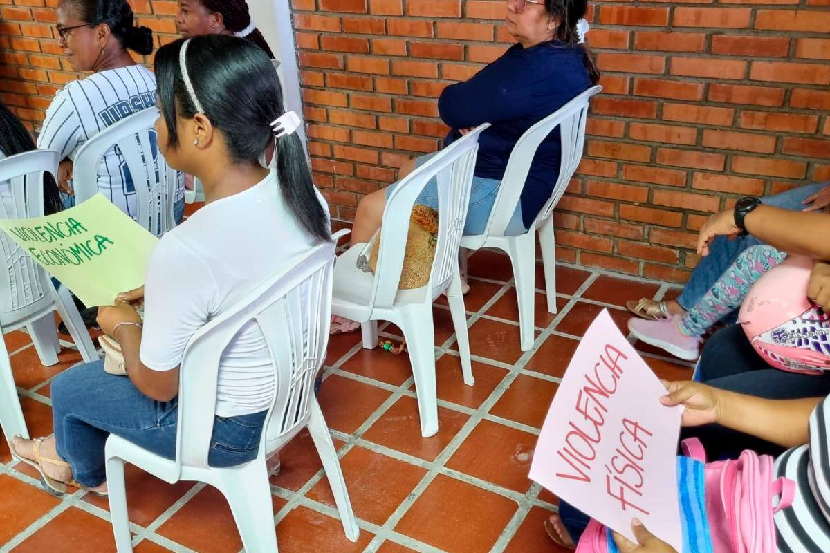 Avanzan jornadas de prevención contra violencia hacia las mujeres en Cartagena