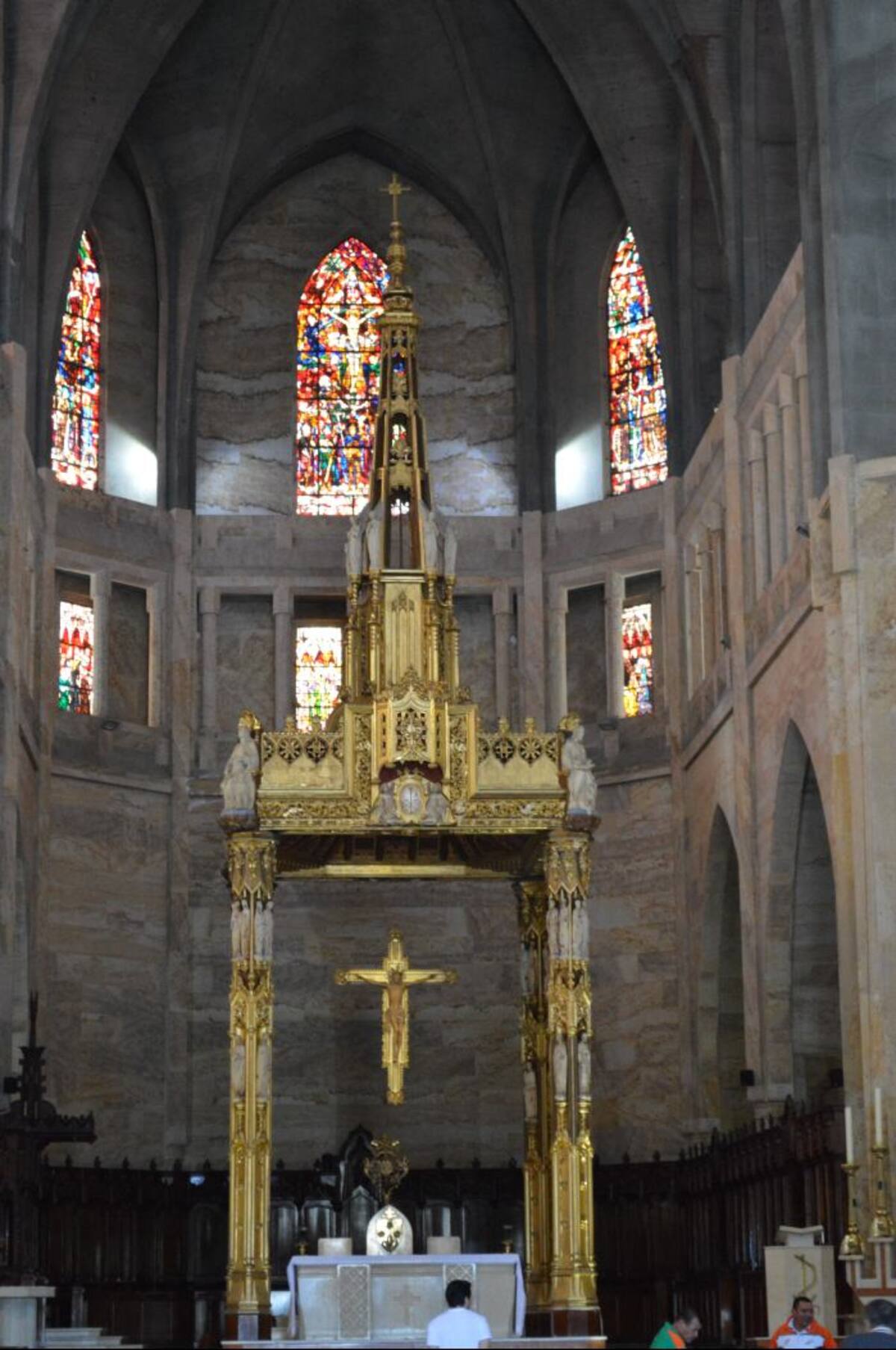 El baldaquino.
