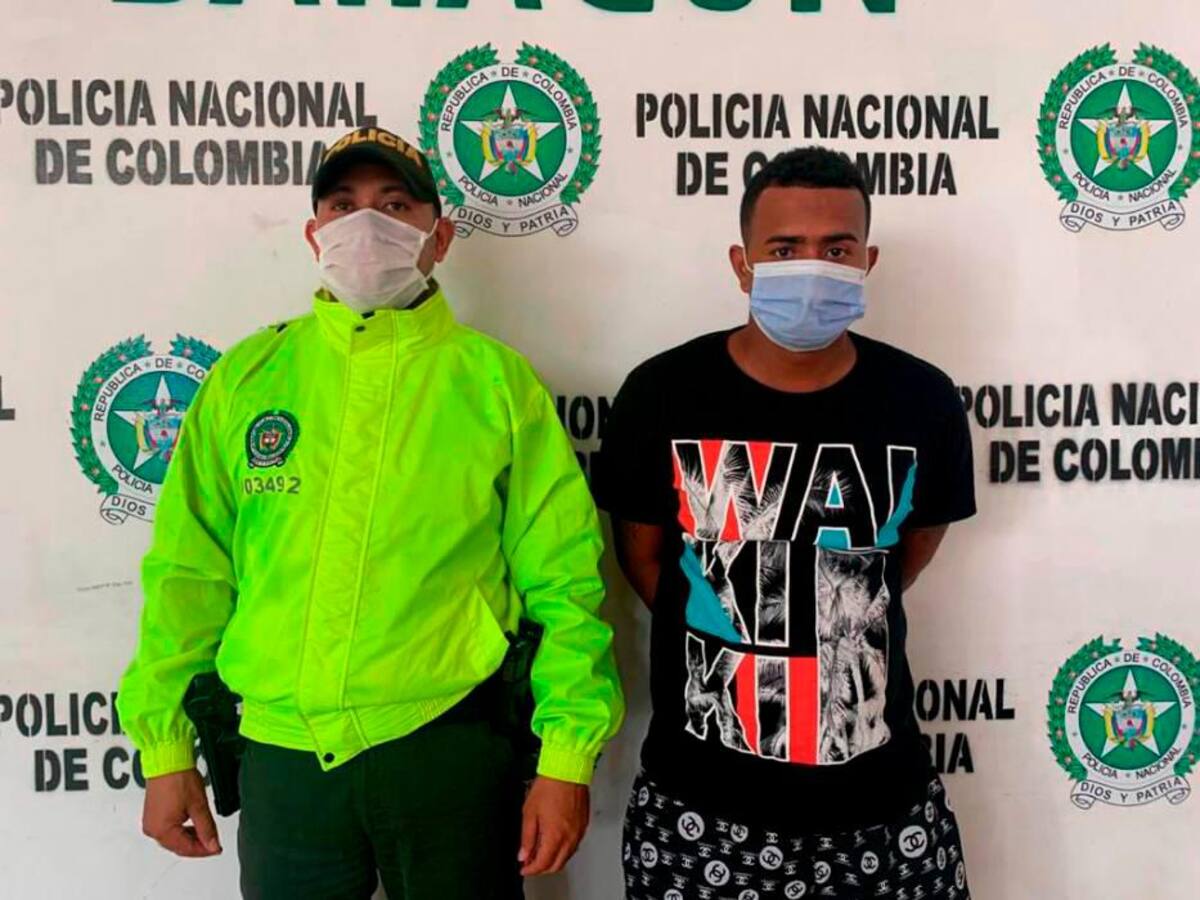 Darwin Guerrero, alias ‘el Chino’, capturado.