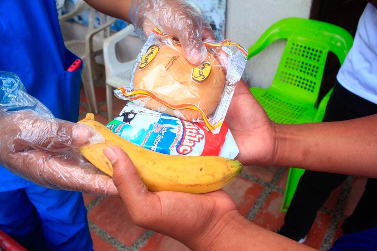 Queja sobre el PAE: piden almuerzos para niños de Arroyo de Piedra