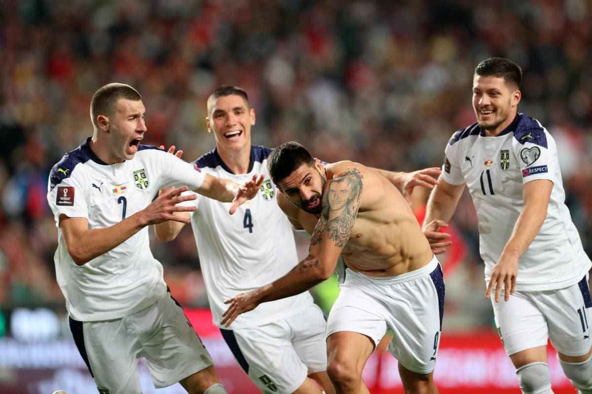 Serbia manda a Portugal, de Cristiano Ronaldo, al repechaje y se pone rumbo a Catar