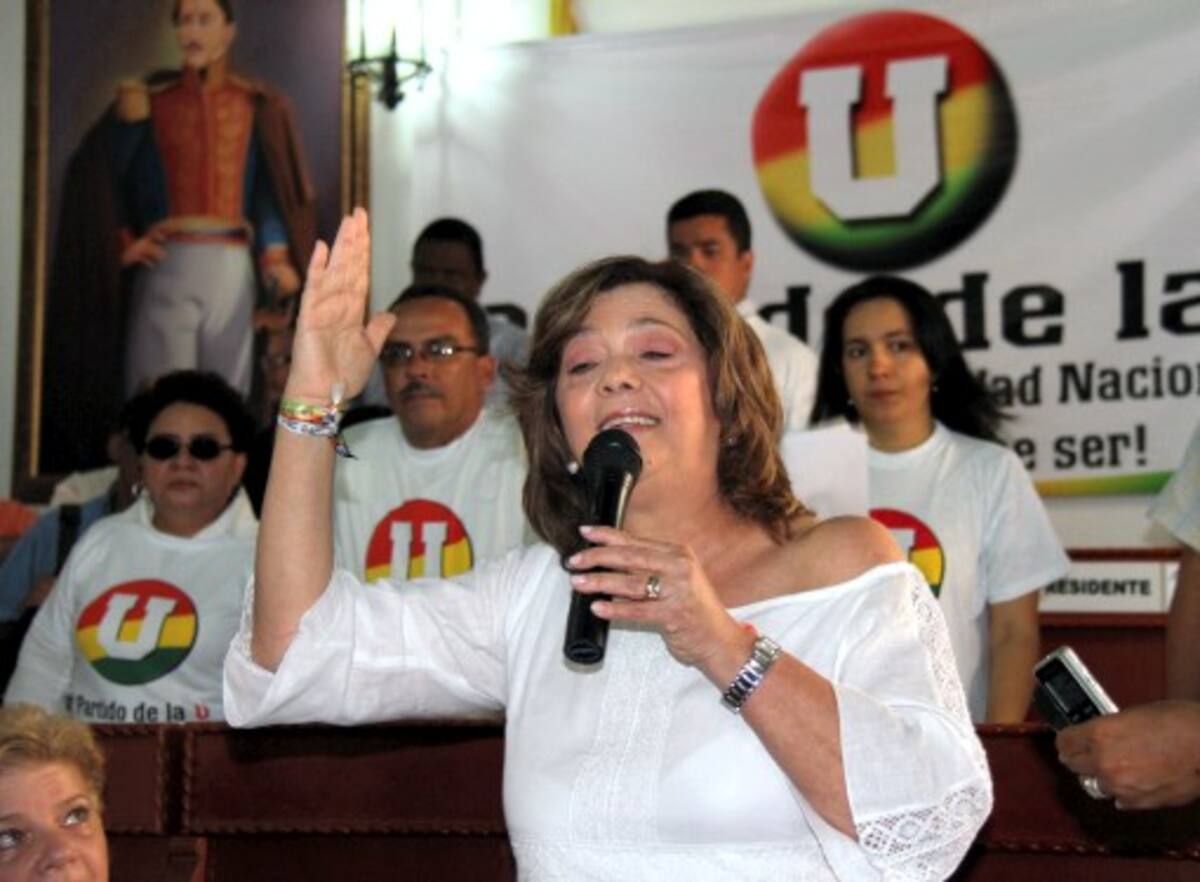 Rosario Ricardo, aspirante a la Gobernación por el partido de la U AROLDO MESTRE