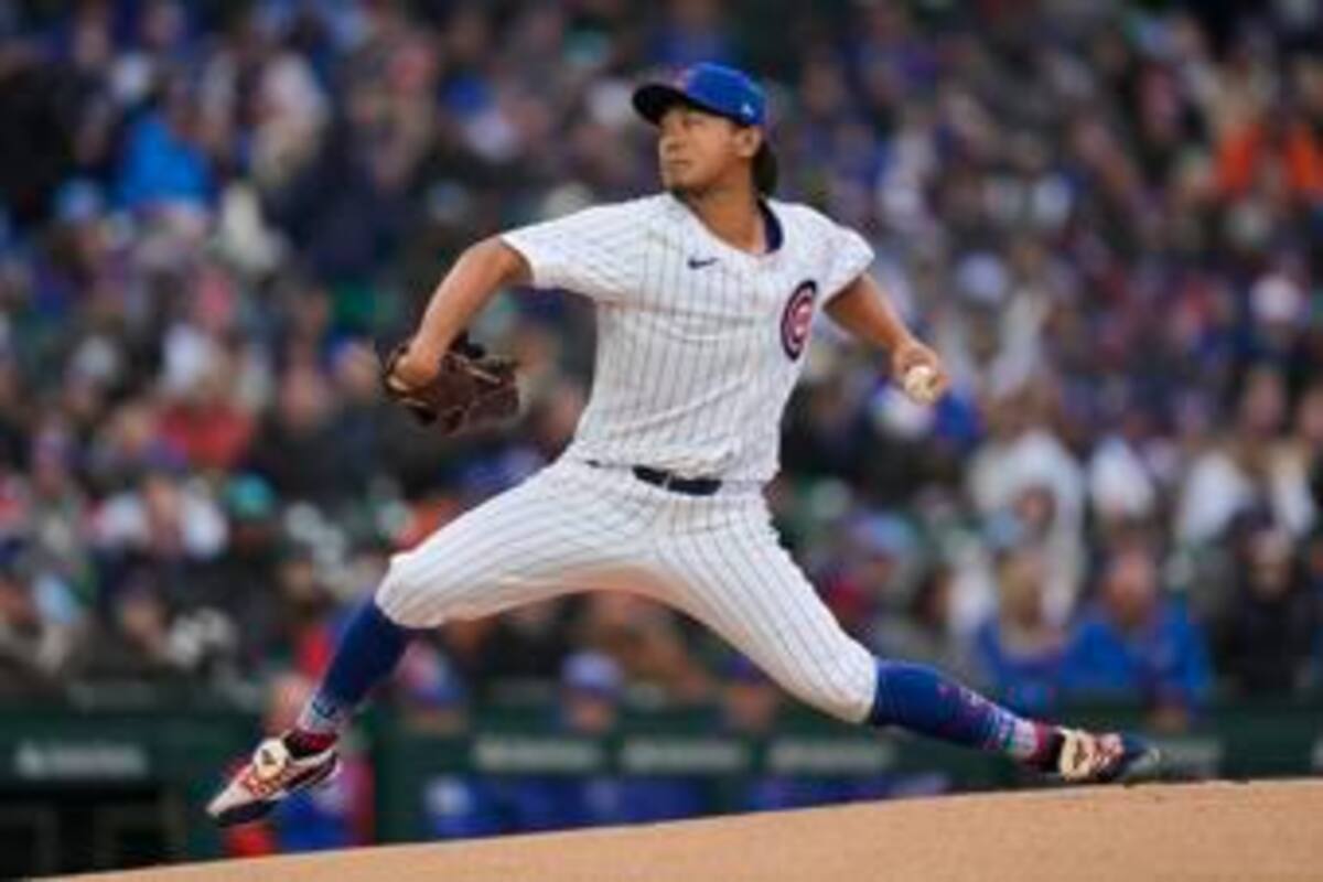 Shota Imanaga brilla en debut en MLB y Cachorros se estrena con victoria
