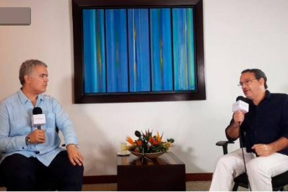 Video: El Universal entrevista al presidente Iván Duque