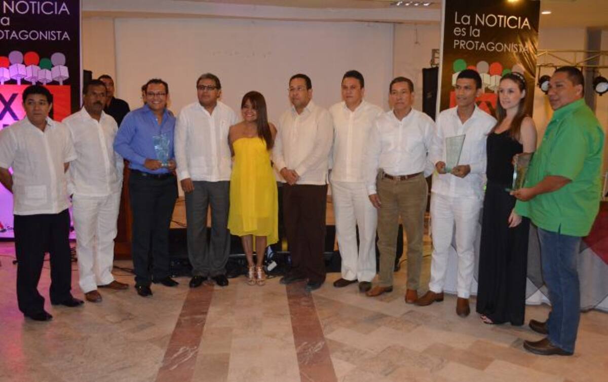 Los ganadores del Premio Alcaldía en la presente edición. EL UNIVERSAL