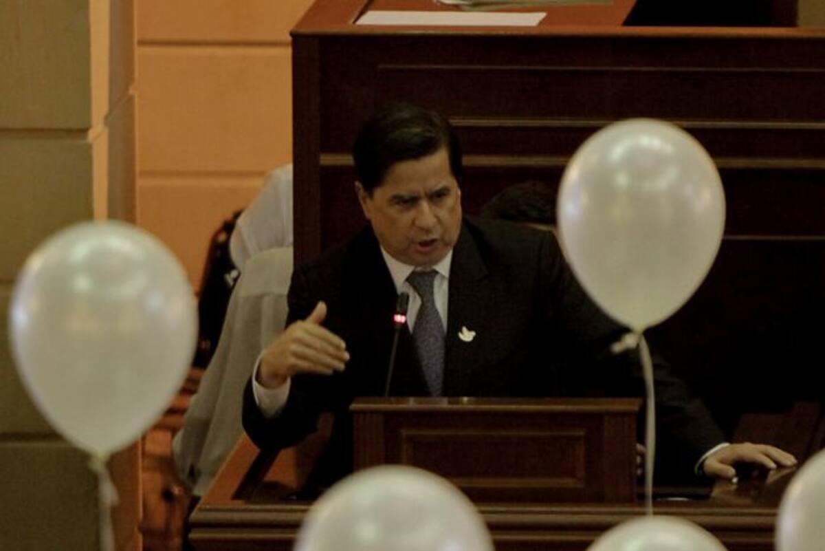 Juan Fernando Cristo, ministro del Interior. Colprensa