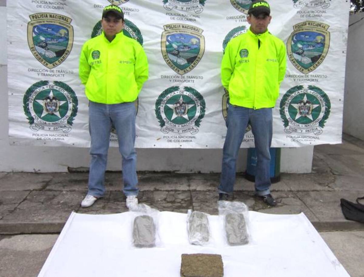 La droga pretendía ser ingresada bajo la modalidad de encomienda a la ciudad de Sincelejo como encomienda.