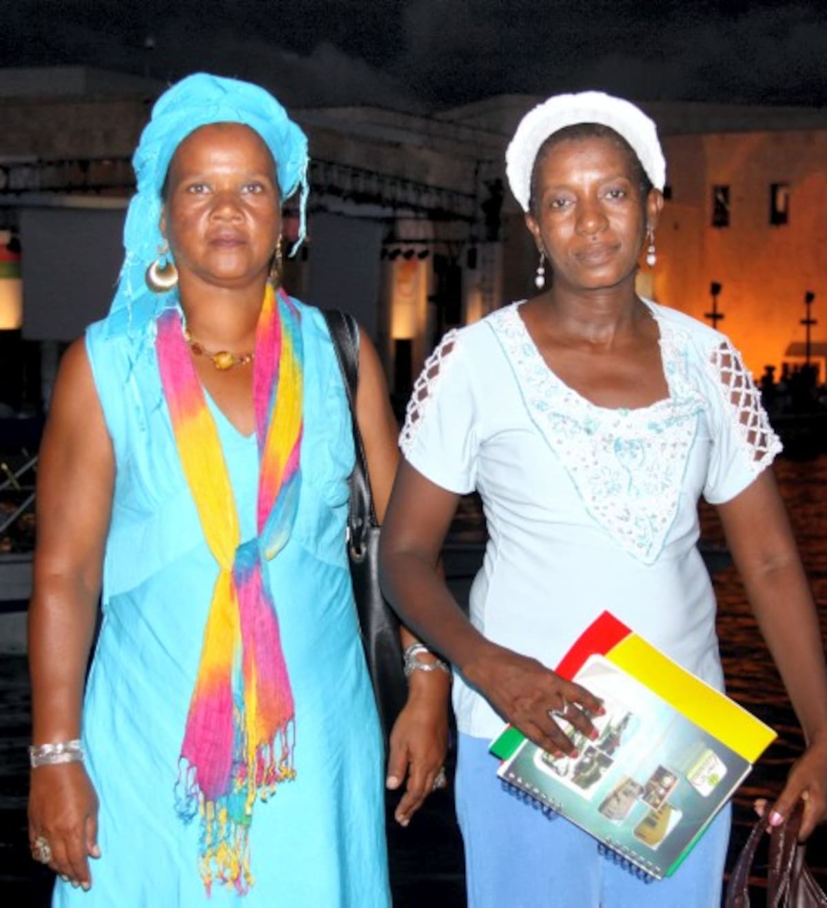 Gloria Sánchez y Teresa Cassiani.