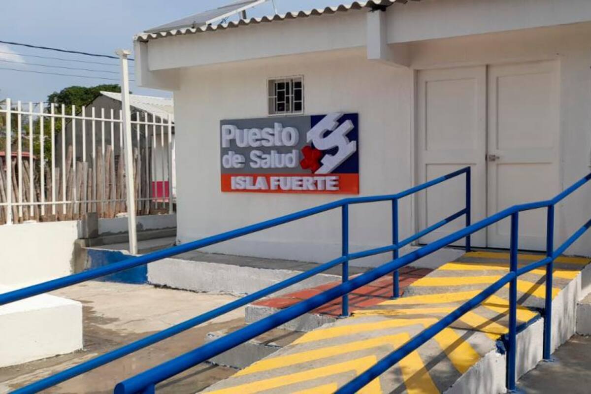 Hospital del Islote San Bernardo, terminado y habilitado