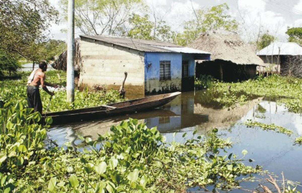 La situación invernal se agudiza en Sucre. CORTESÍA/