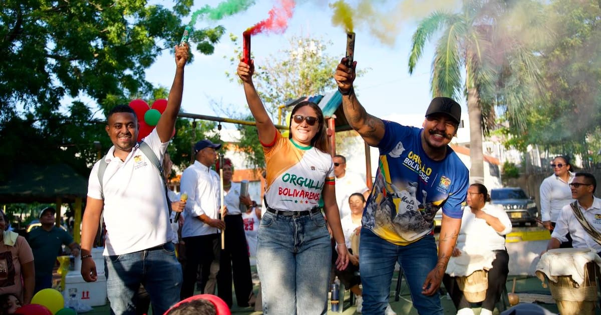 Inician los festejos de los 169 años de Bolívar en Cartagena y Zambrano