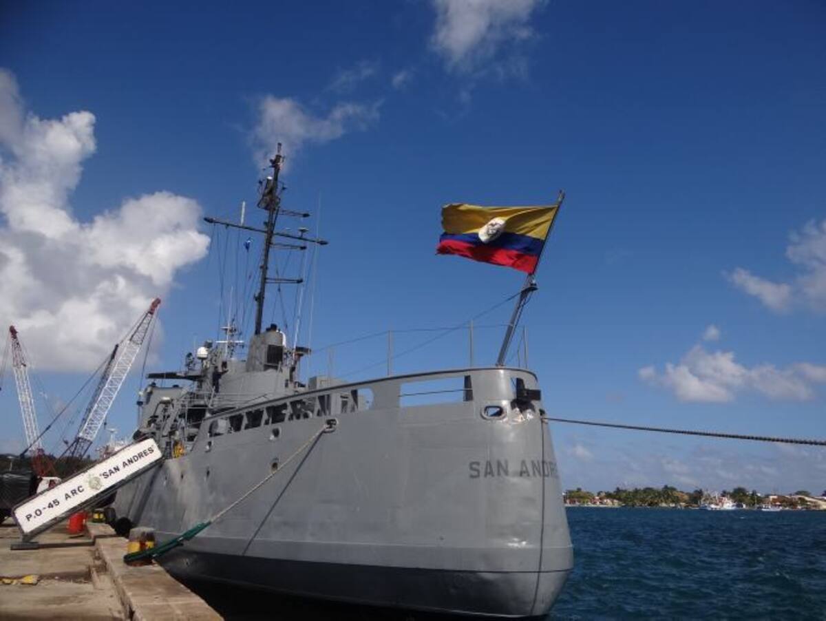ARC “San Andrés” CORTESÍA ARMADA NACIONAL