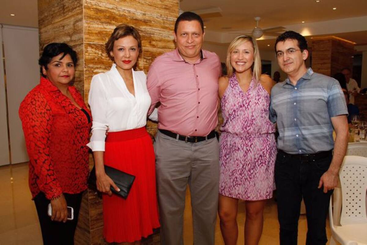 Dina Arabia, Norma Rodríguez, Cassio Támara, Amanda Gelineau y Gennadiy Fuzaylov. MARUJA PARRA