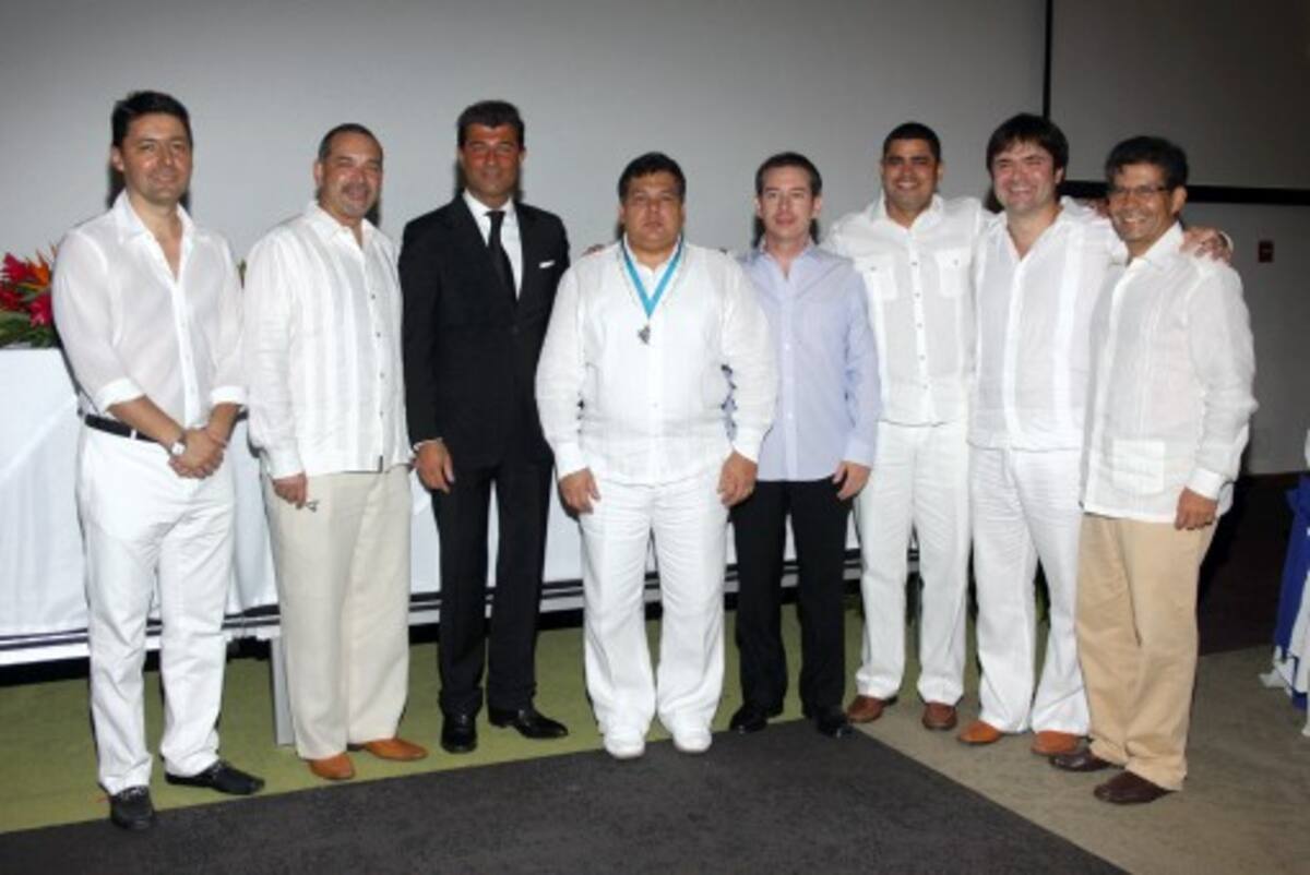 Mauricio Plata, Fabián Daza, Robert Djavan, Manuel Marrugo, Armando Juliao, Javier Molina, Federico Escobar y Milton Salazar.