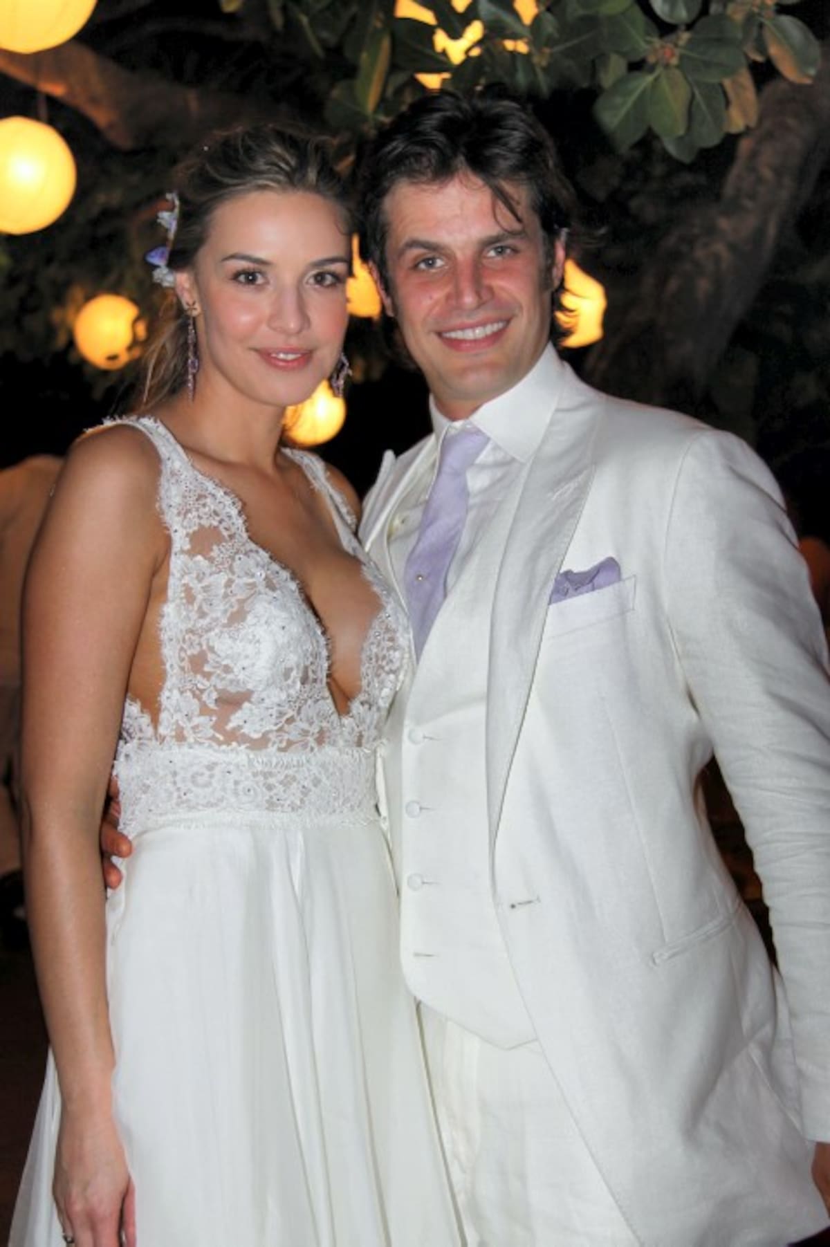 Mónica Fonseca y Mark Tacher.