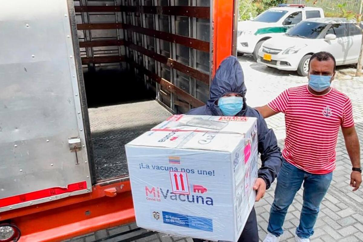 Más vacunas contra el COVID llegaron a Cartagena, así se distribuirán
