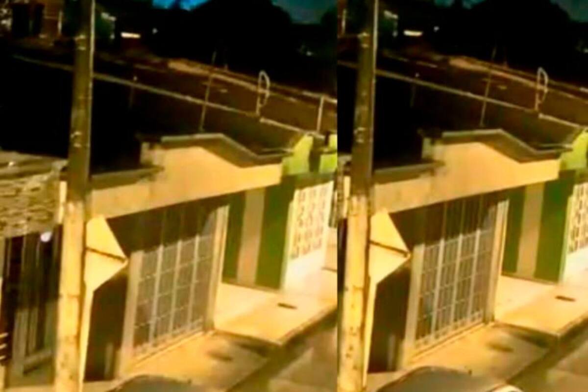 Video: misteriosas luces aparecieron en el cielo durante temblor en el Meta